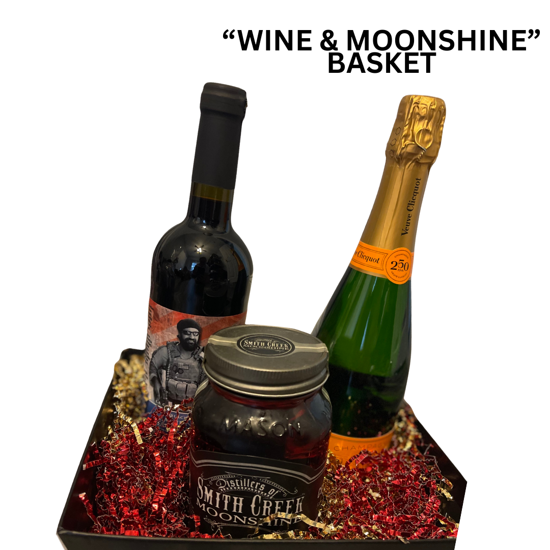 #3 - "Wine and Moonshine" Basket